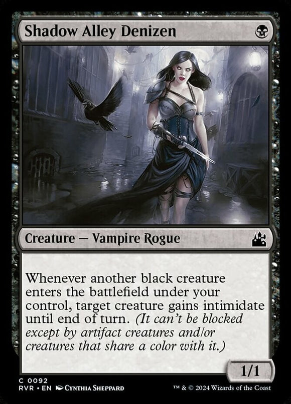 Shadow Alley Denizen - Ravnica Remastered - English - NM - MTG