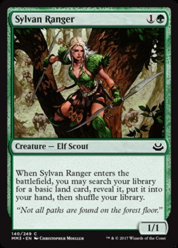 Sylvan Ranger - Modern Masters 2017 - English - NM - MTG