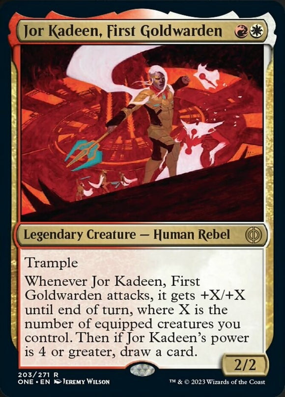Jor Kadeen, First Goldwarden - Phyrexia: All Will Be One - English - NM - MTG