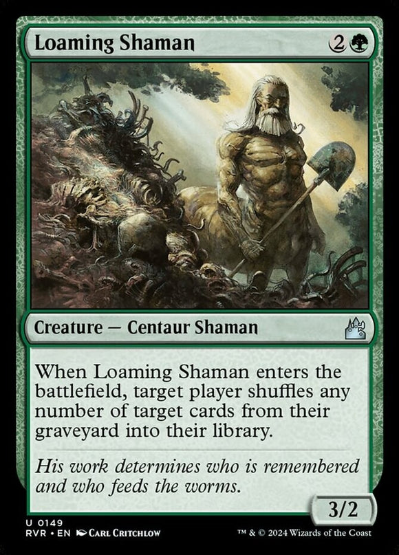 Loaming Shaman - Ravnica Remastered - English - NM - MTG