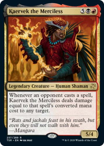 Kaervek the Merciless - Time Spiral Remastered - English - NM - MTG