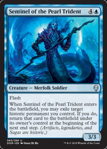 Sentinel of the Pearl Trident - Dominaria - English - NM - MTG