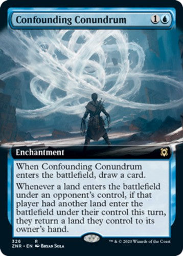Confounding Conundrum - Extended Art - Zendikar Rising - English - NM - MTG