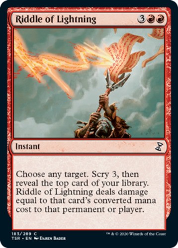 Riddle of Lightning - Time Spiral Remastered - English - NM - MTG