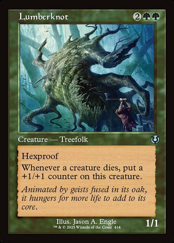 Lumberknot - Retro Frame - Innistrad Remastered - English - NM - MTG