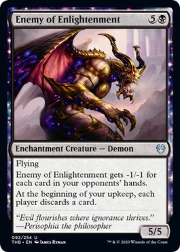 Enemy of Enlightenment - Theros Beyond Death - English - NM - MTG
