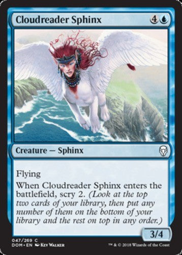 Cloudreader Sphinx - Dominaria - English - NM - MTG
