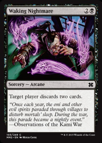 Waking Nightmare - Modern Masters 2015 - English - NM - MTG