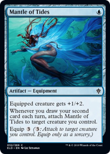 Mantle of Tides - Throne of Eldraine - English - NM - MTG