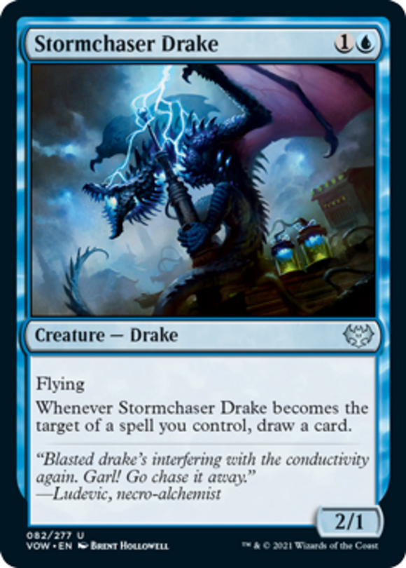 Stormchaser Drake - Innistrad: Crimson Vow - English - NM - MTG