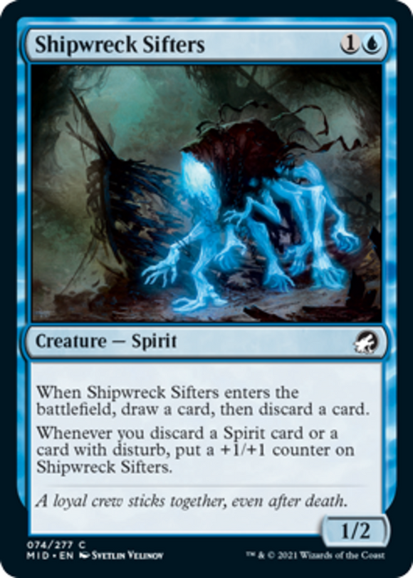 Shipwreck Sifters - Innistrad: Midnight Hunt - English - NM - MTG