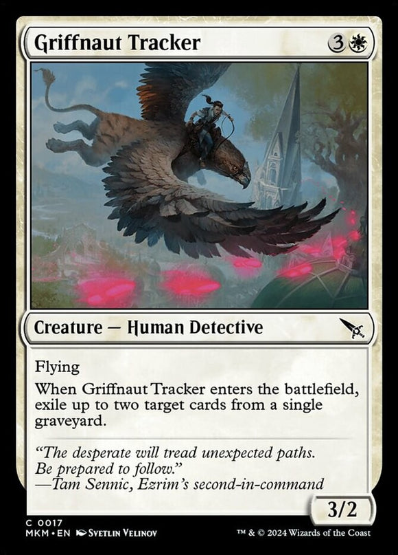 Griffnaut Tracker - Murders at Karlov Manor - English - NM - MTG