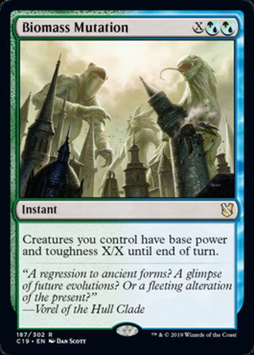 Biomass Mutation - Commander 2019 - English - NM - MTG