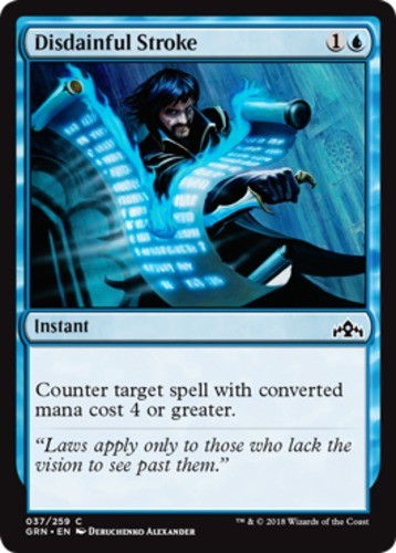 Disdainful Stroke - Guilds of Ravnica - English - NM - MTG