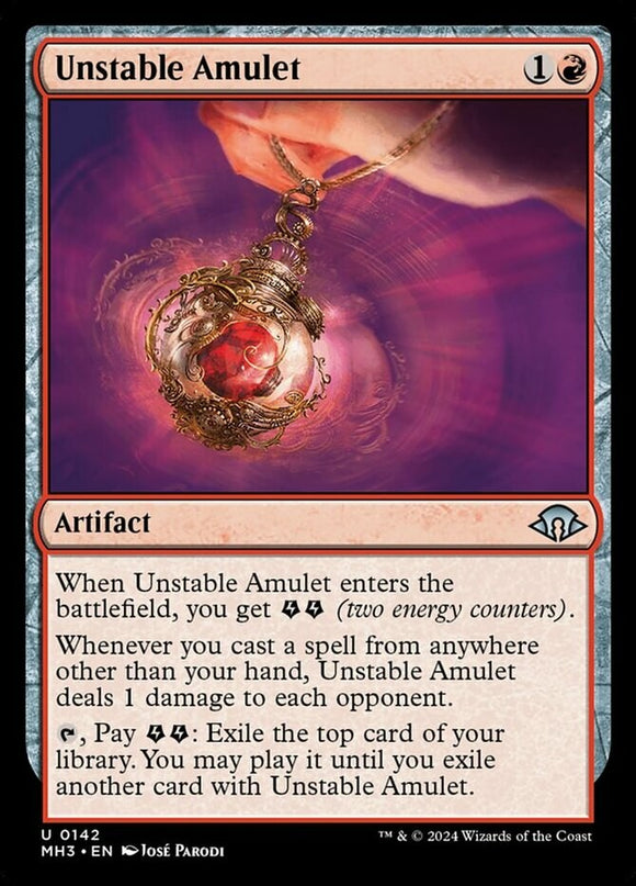 Unstable Amulet - Modern Horizons 3 - English - NM - MTG