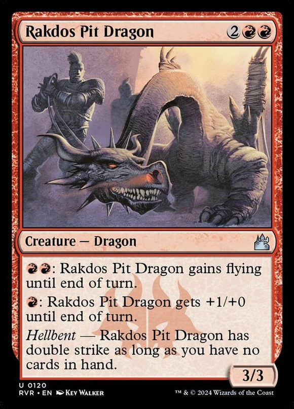 Rakdos Pit Dragon - Ravnica Remastered - English - NM - MTG