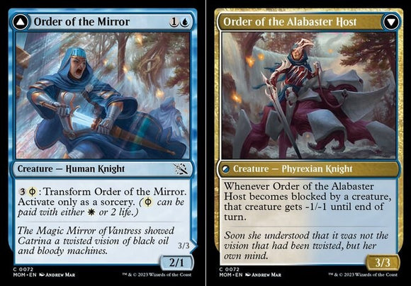 Order of the Mirror // Order of the Alabaster Host - March of the Machines - Eng