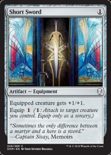 Short Sword - Dominaria - English - NM - MTG
