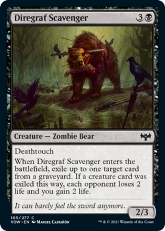 Diregraf Scavenger - Innistrad: Crimson Vow - English - NM - MTG