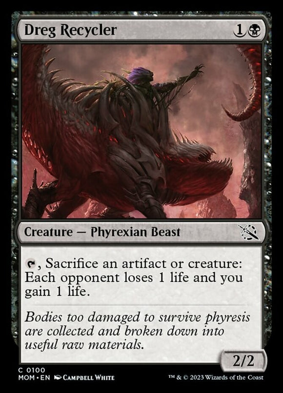 Dreg Recycler - March of the Machines - English - NM - MTG