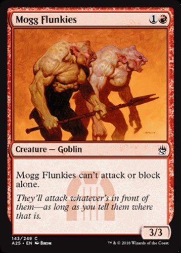 Mogg Flunkies - Masters 25 - English - NM - MTG
