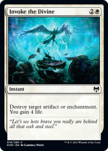 Invoke the Divine - Kaldheim - English - NM - MTG
