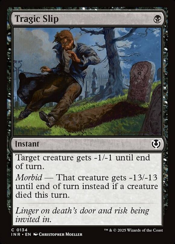 Tragic Slip - Innistrad Remastered - English - NM - MTG
