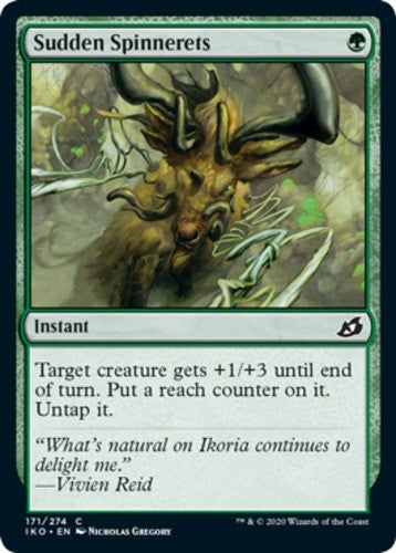 Sudden Spinnerets - Ikoria: Lair of Behemoths - English - NM - MTG