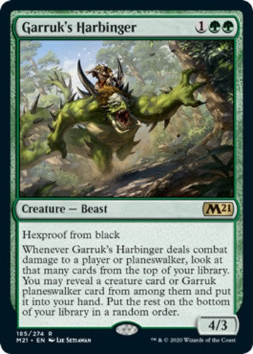Garruk's Harbinger - Core Set 2021 (M21) - English - NM - MTG