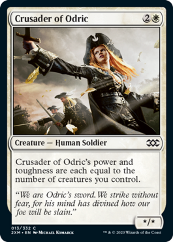 Crusader of Odric - Double Masters - English - NM - MTG