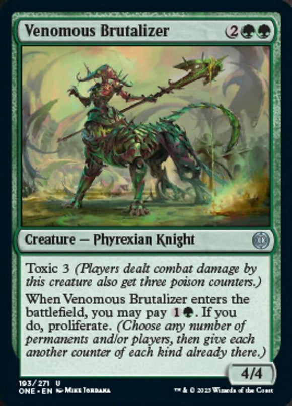Venomous Brutalizer - Phyrexia: All Will Be One - English - NM - MTG