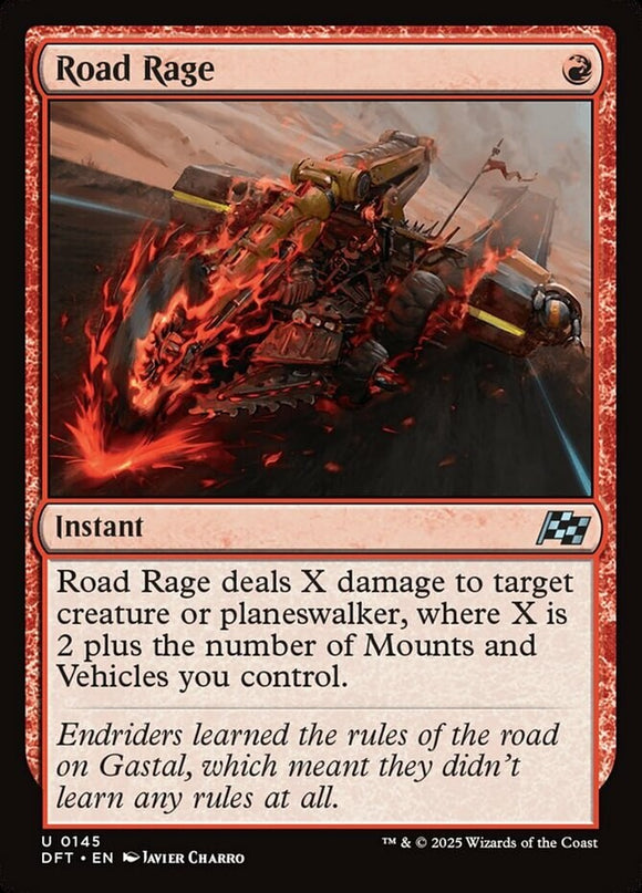Road Rage - Aetherdrift - English - NM - MTG