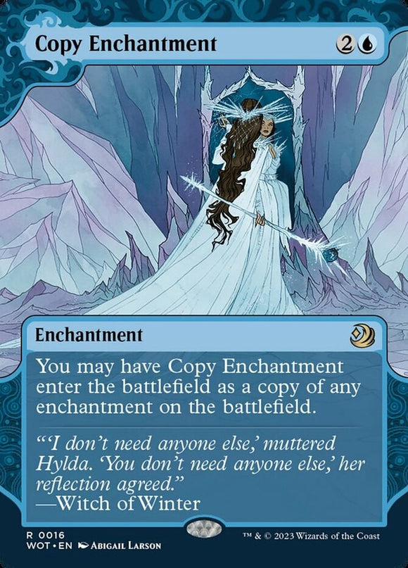 Copy Enchantment - Wilds of Eldraine: Enchanting Tales - English - NM - MTG