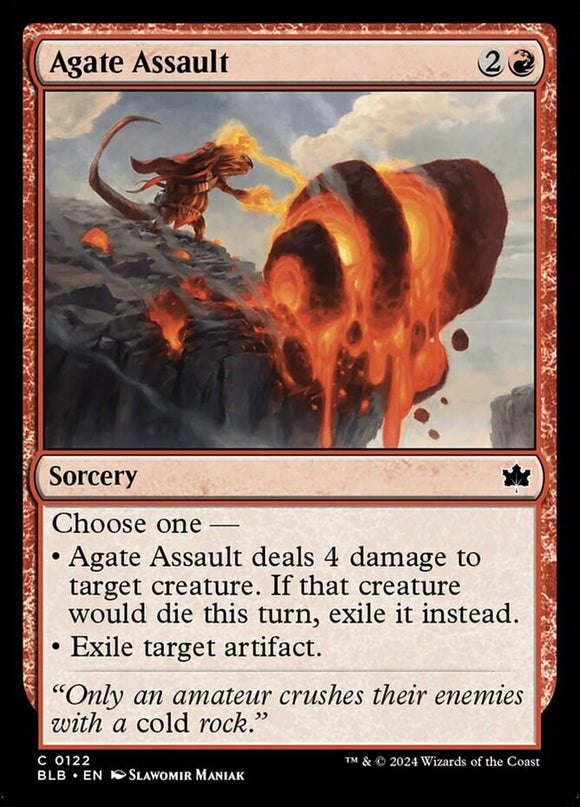 Agate Assault - Bloomburrow - English - NM - MTG