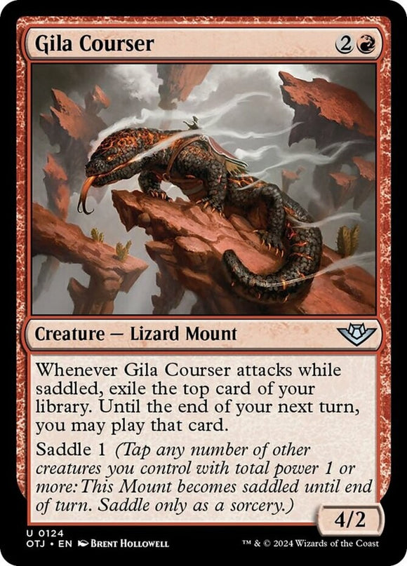 Gila Courser - Outlaws of Thunder Junction - English - NM - MTG