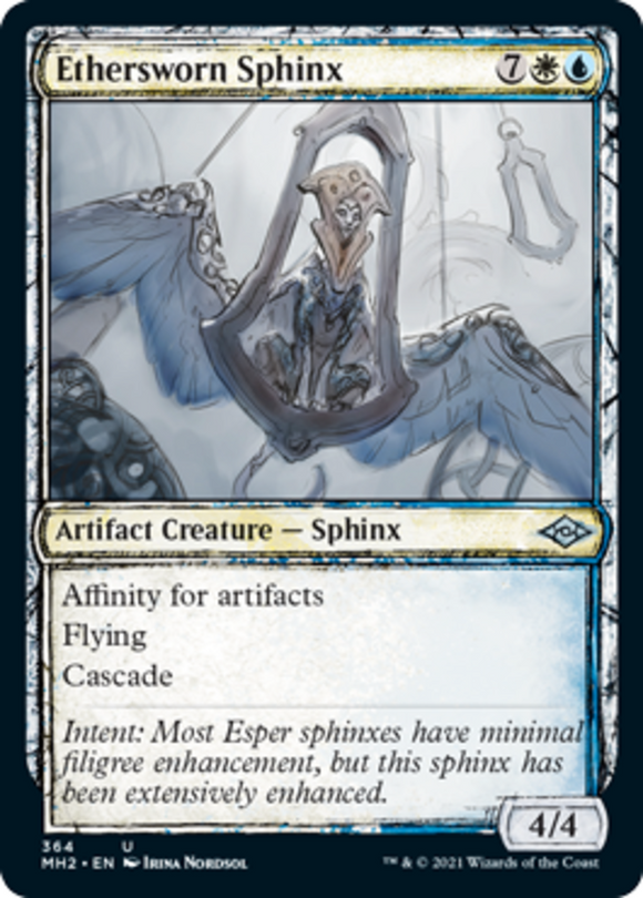 Ethersworn Sphinx - Showcase - Modern Horizons 2 - English - NM - MTG