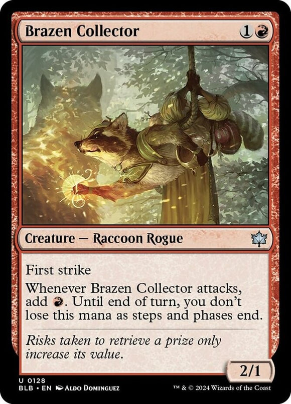 Brazen Collector - Bloomburrow - English - NM - MTG