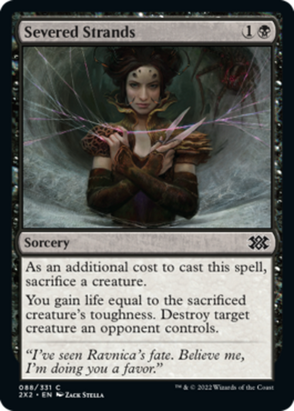 Severed Strands - Double Masters 2022 - English - NM - MTG