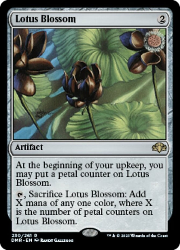 Lotus Blossom - Dominaria Remastered - English - NM - MTG