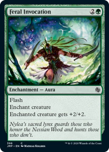 Feral Invocation - Jumpstart - English - NM - MTG