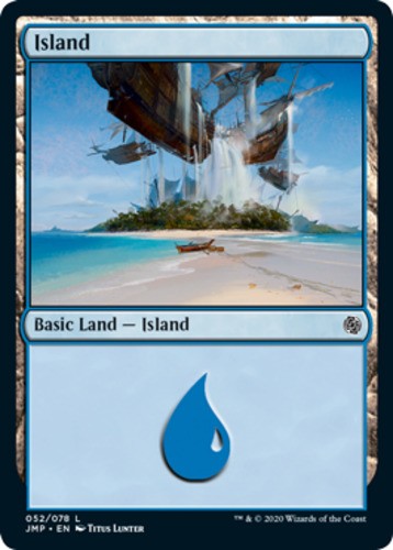 Island (052) - Jumpstart - English - NM - MTG