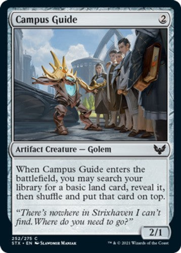 Campus Guide - Strixhaven: School of Mages - English - NM - MTG