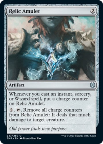 Relic Amulet - Zendikar Rising - English - NM - MTG