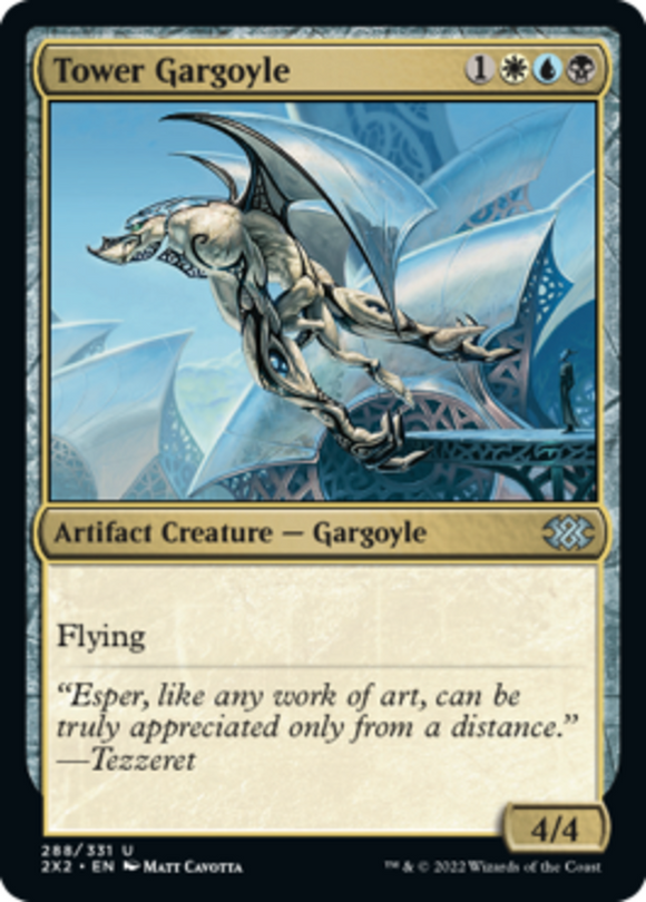 Tower Gargoyle - Double Masters 2022 - English - NM - MTG
