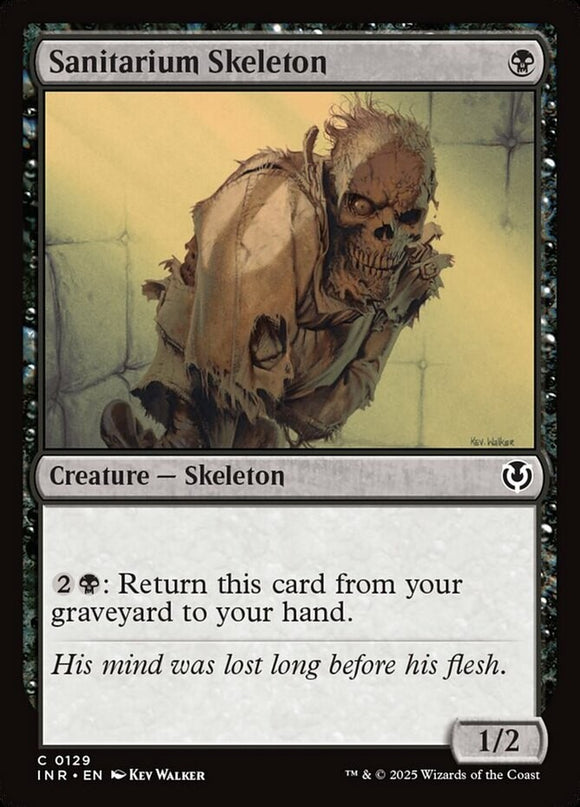 Sanitarium Skeleton - Innistrad Remastered - English - NM - MTG