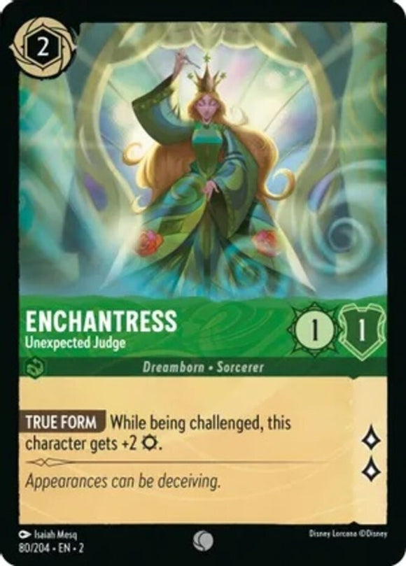 Enchantress - Unexpected Judge - 80/204 - Common - Rise of the Floodborn NM