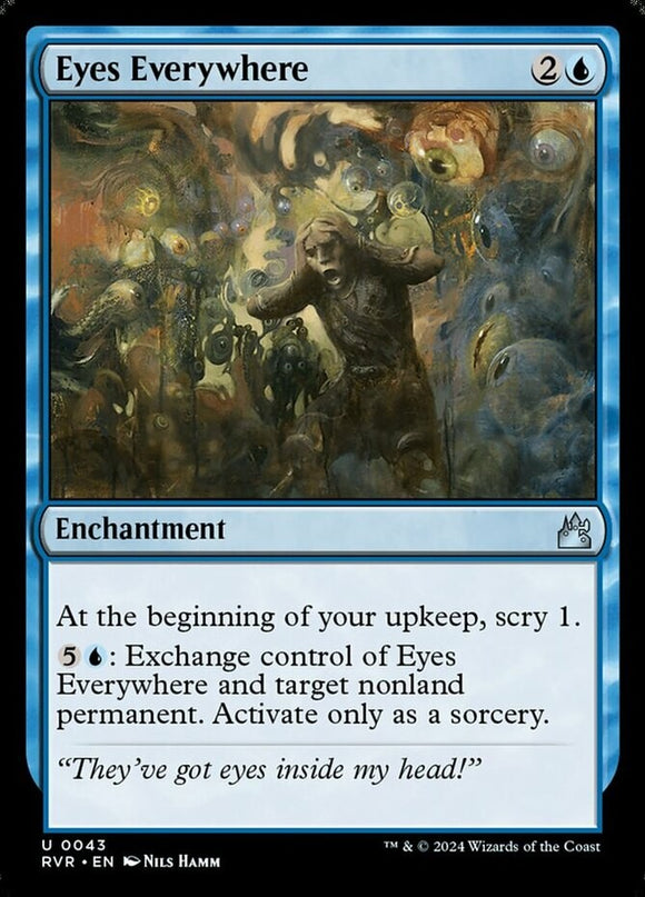 Eyes Everywhere - Ravnica Remastered - English - NM - MTG