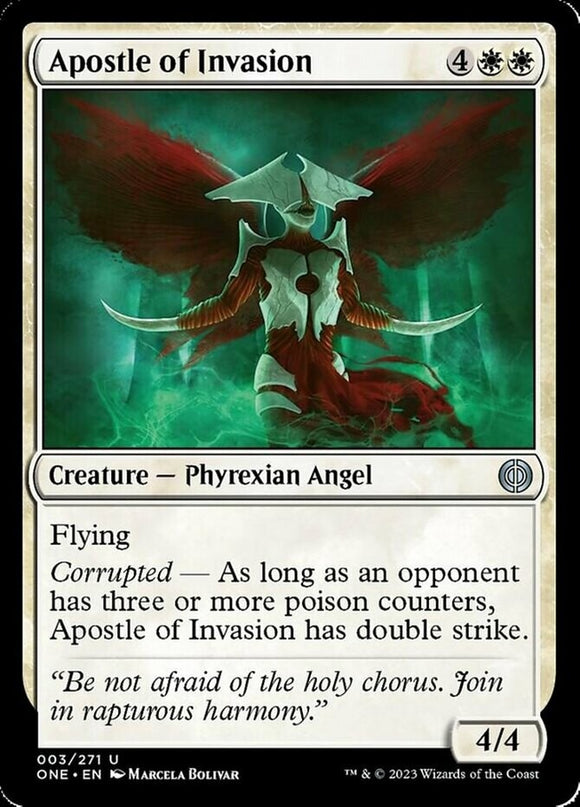 Apostle of Invasion - Phyrexia: All Will Be One - English - NM - MTG
