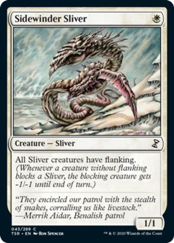 Sidewinder Sliver - Time Spiral Remastered - English - NM - MTG