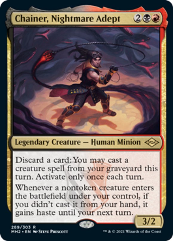 Chainer, Nightmare Adept - Modern Horizons 2 - English - NM - MTG